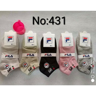 Sỉ 10 đôi tất cổ ngắn fila nhiều màu
