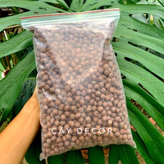 Viên đất nung [ĐẸP, MỊN] hàng Thái, sỏi nhẹ trồng cây, size L bao 1kg