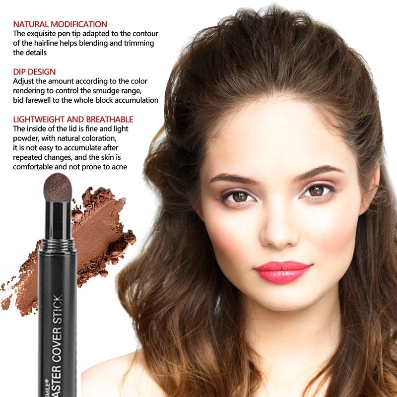 Bút Kẻ Lông Mày Màu Đen/Nâu Lâu Trôi Chống Thấm Nước