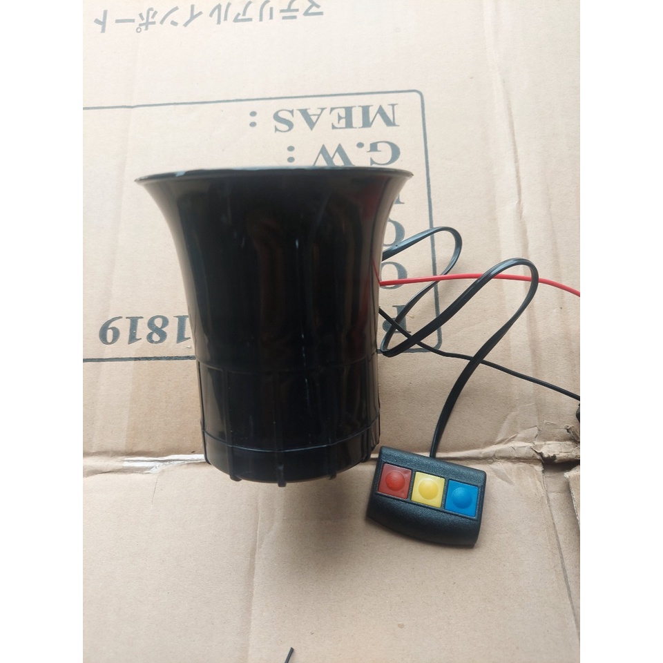 Còi hú 3 chế độ. 113.114.115. ĐIỆN 12v và 24v