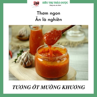 Tương ớt Mường Khương chai 500ml siêu cay nguyên chất nhà làm thủ công, chấm thịt luộc thịt nướng