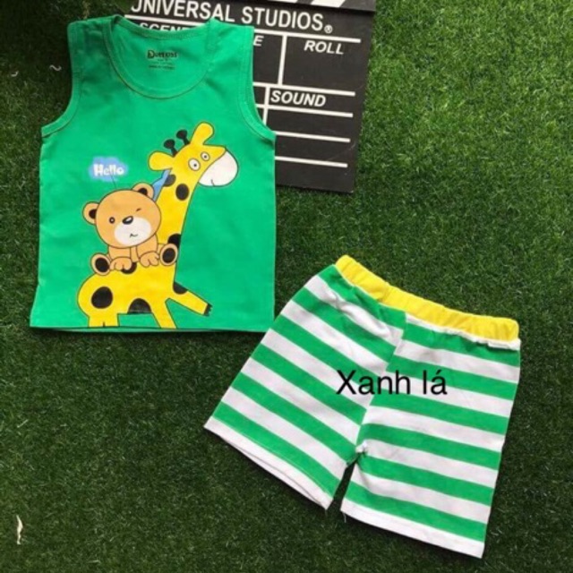 XẢ HÀNG BỘ BÉ TRAI BÉ GÁI SÁT NÁCH THUN 4 CHIỀU MỀM MỊN MÁT SIZE 1-2 GIÁ SỐC