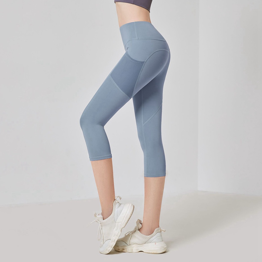 Quần Legging Thể Thao Lưng Cao 3D Có Túi Nâng Ngực Cho Nữ