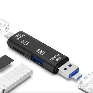 Đầu đọc thẻ OTG 3.1 Type-C 5 trong 1 đa năng