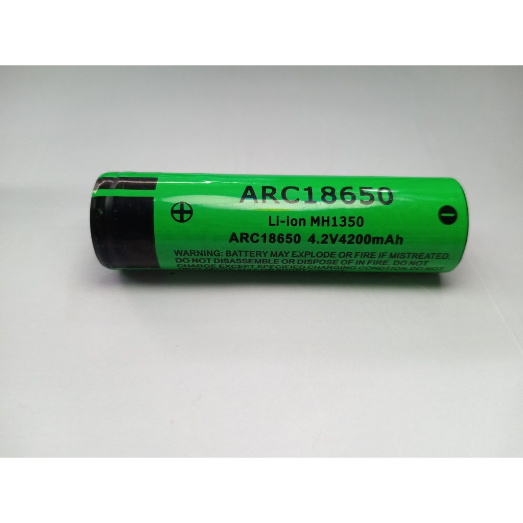 Pin 18650 Panasonic hiệu ARC18650 4200mAh mới 100%