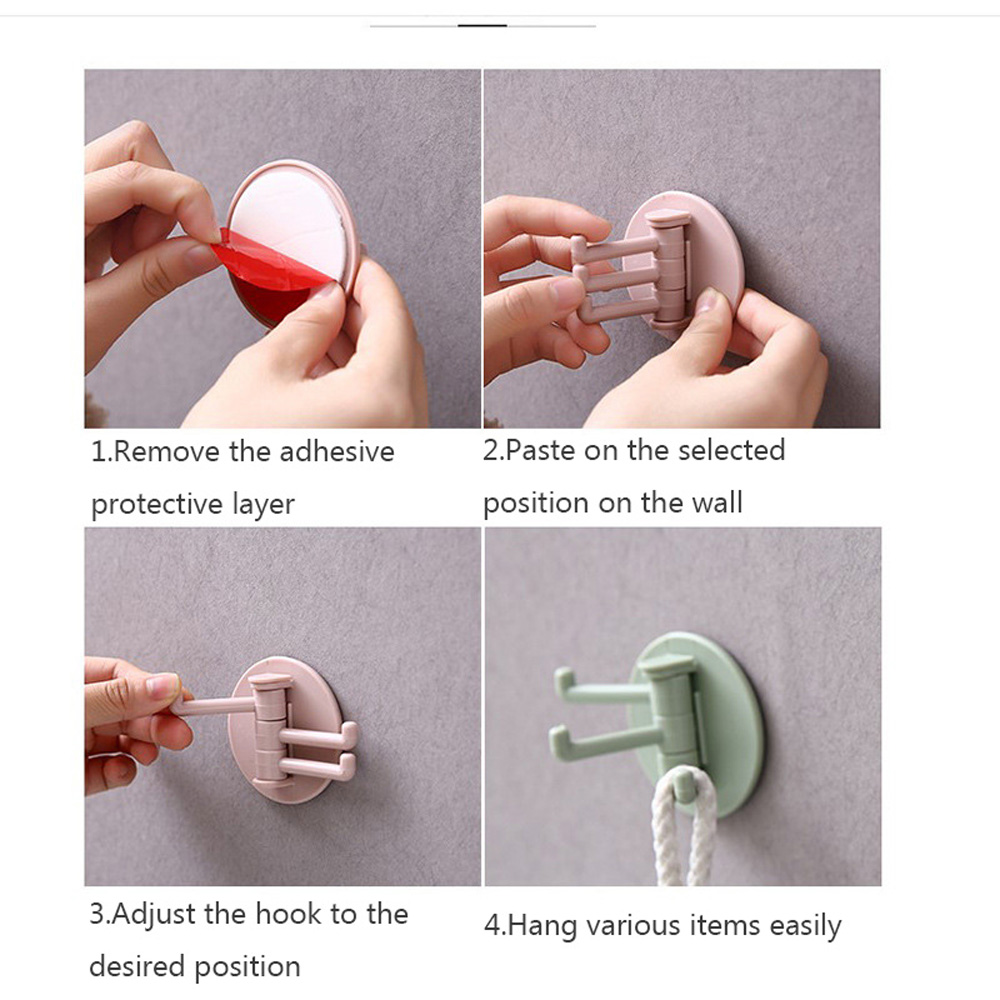 EPOCH Móc Treo Đồ Gắn Tường Có Thể Xoay Được