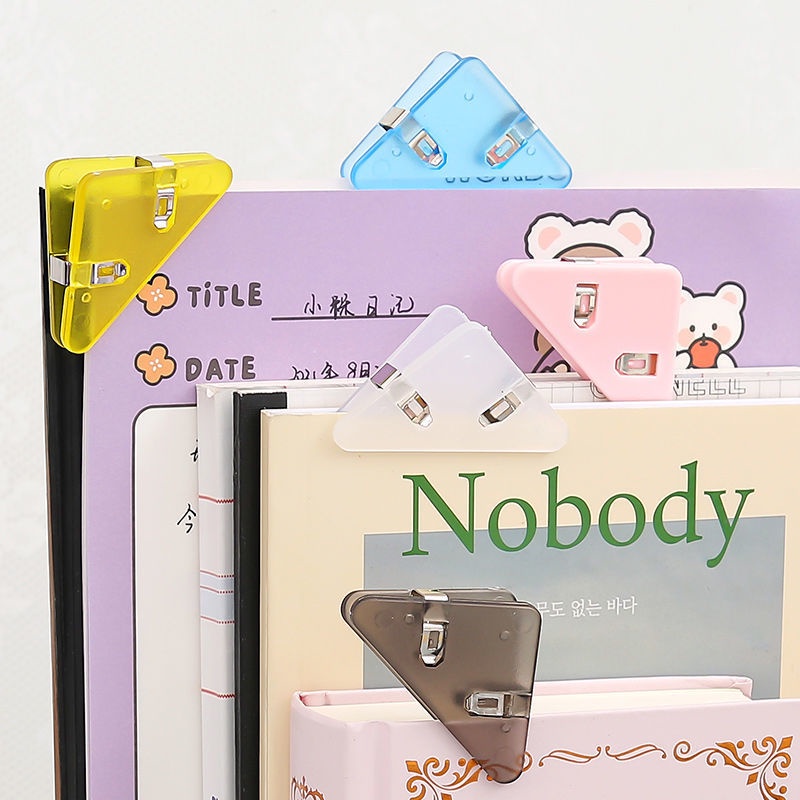 5 Cái / Xô 90° Bìa Kẹp Tài Liệu Hình Tam Giác Nhiều Màu Sắc Cỡ Lớn