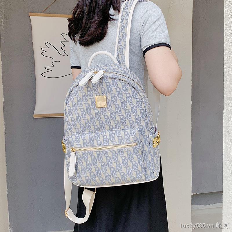 Ba lô thời trang retro Phương Tây 2022 dành cho nữ
