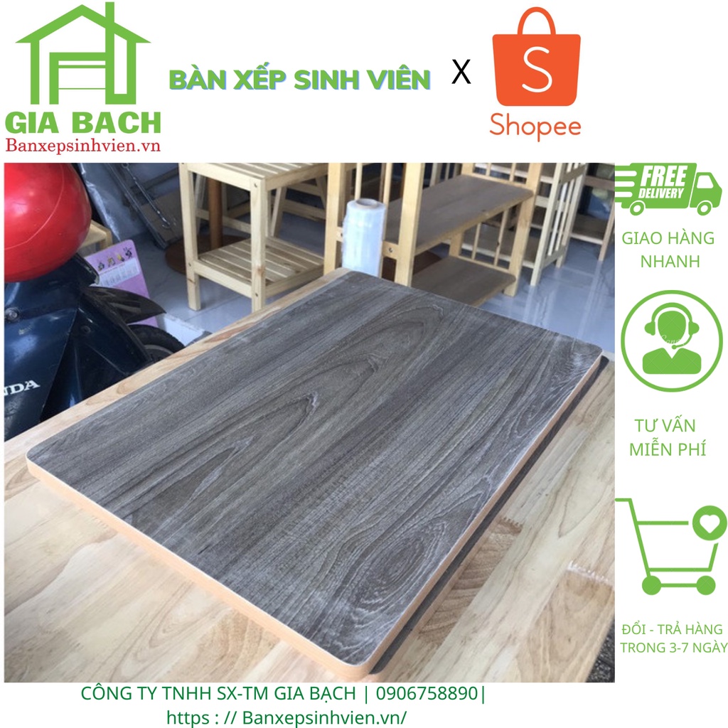 Mặt bàn MDF Rộng 40cm xDài 60cm dày 18mm