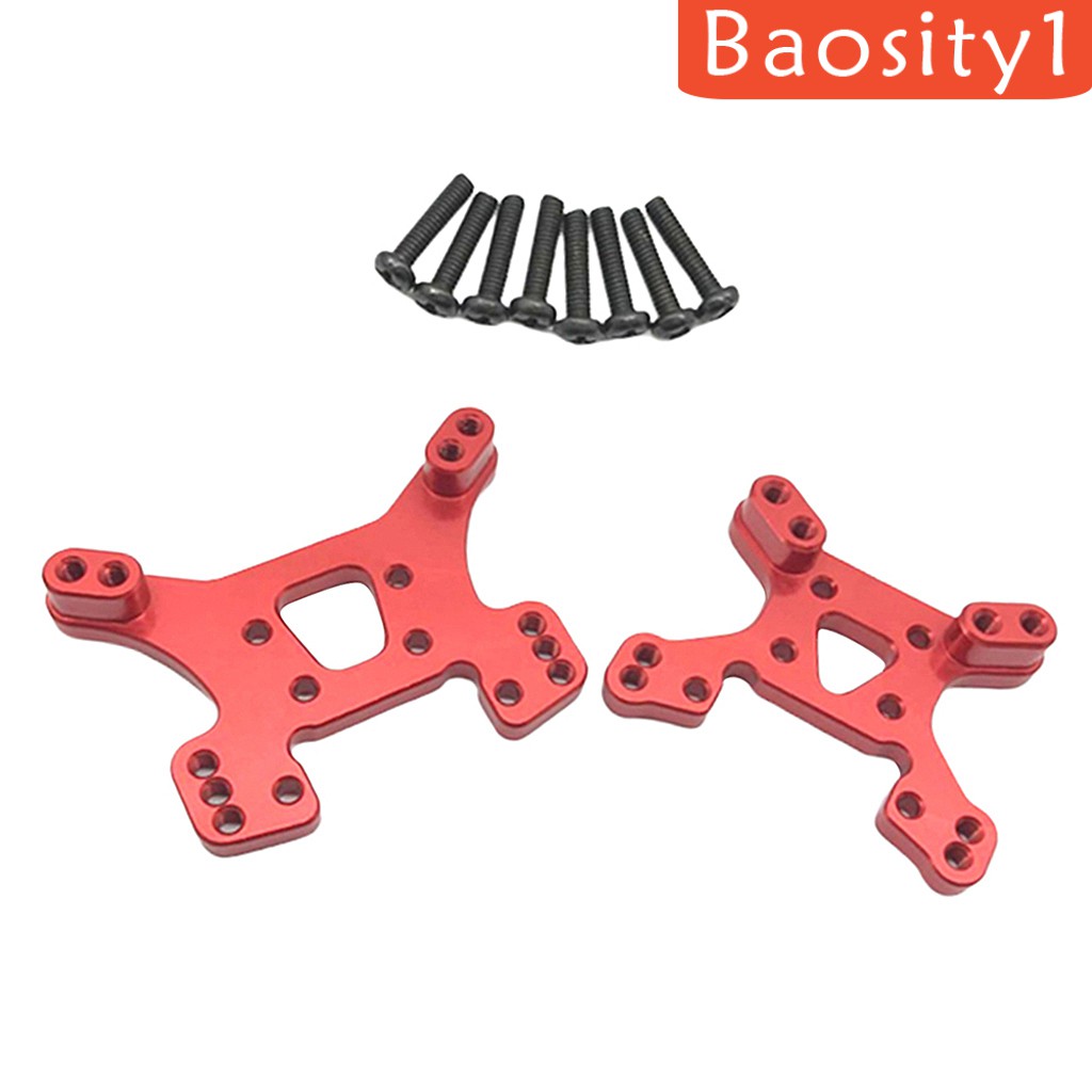 [Baosity1] 1 Cặp Giảm Xóc Trước Và Sau Bằng Hợp Kim Nhôm Cho Wltoys 144001 Xe Hơi Điều Khiển Từ Xa Chất Liệu Bền