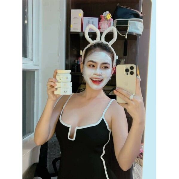 [Chính hãng] Mặt nạ mầm cấy trắng NA NO GOLD Hải Âu Việt