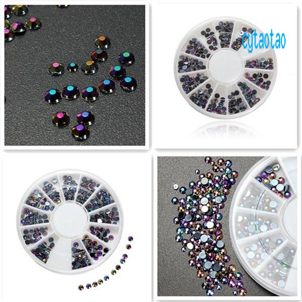 Hộp Kim Tuyến Lấp Lánh Nhiều Màu Sắc Dùng Trang Trí Móng Tay Nghệ Thuật