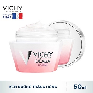 Kem Dưỡng Da Trắng Hồng Căng Mọng Ban Ngày Vichy Ideal Lumiere Day Cream 50ml