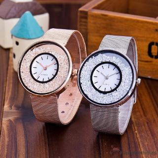 Đồng hồ mặt đính đá thời trang cho nữ