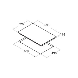 Bếp từ Cata IB 6030 X