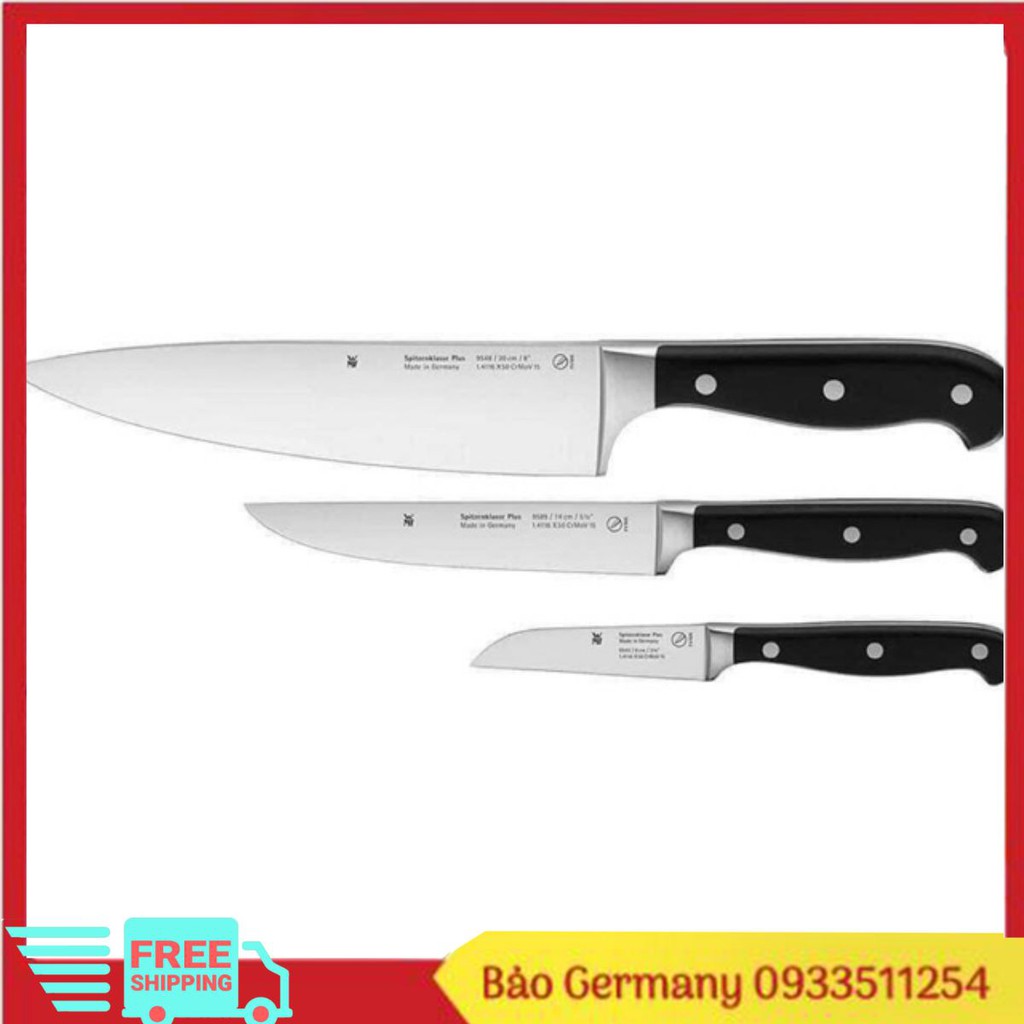BỘ DAO WMF 3 MÓN SPITZENKLASSE PLUS MADE IN GERMANY