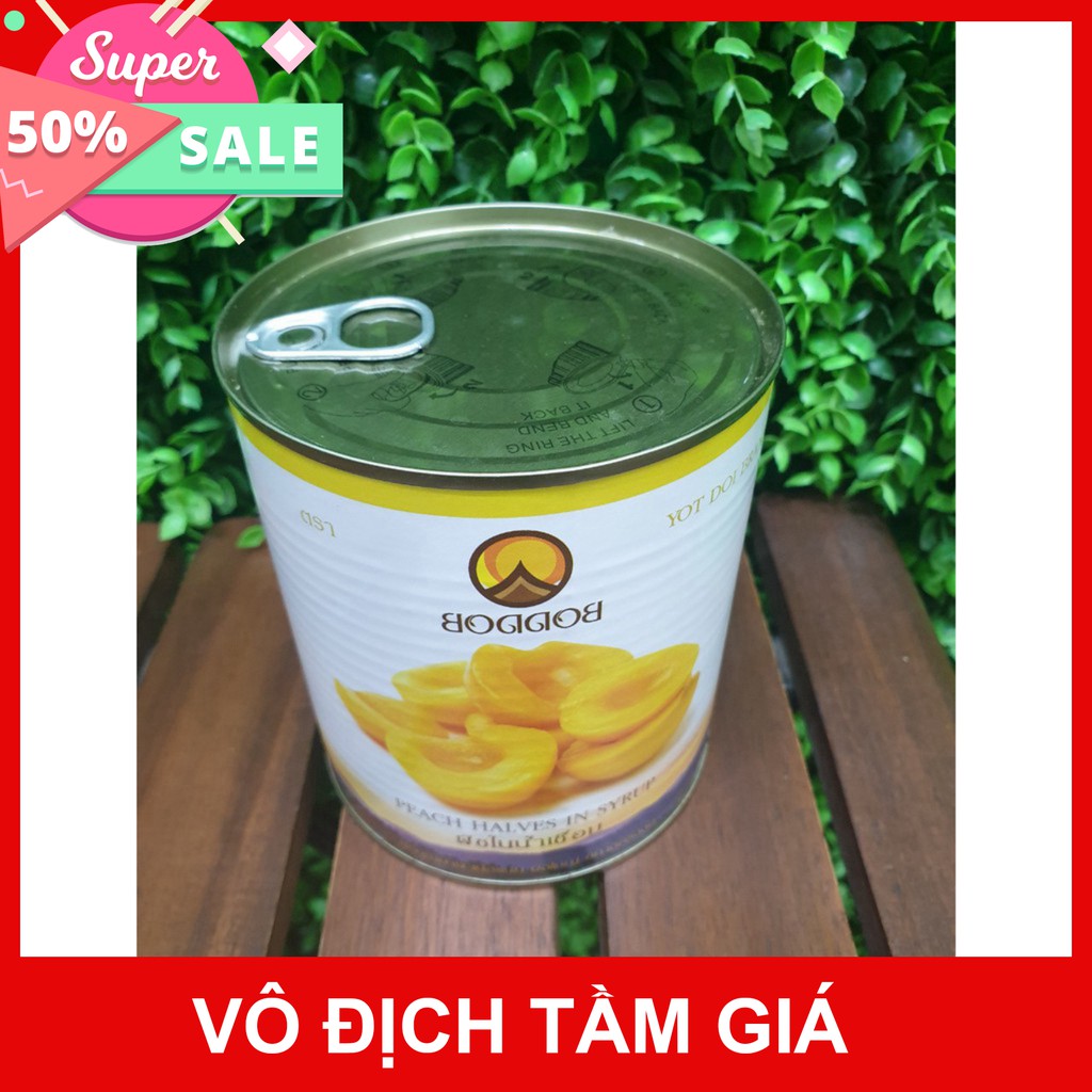 [GIÁ SỈ] ĐÀO THÁI LAN HỘP 820G - GIÒN, THƠM BẬC NHẤT , GIÁ LẠI RẺ