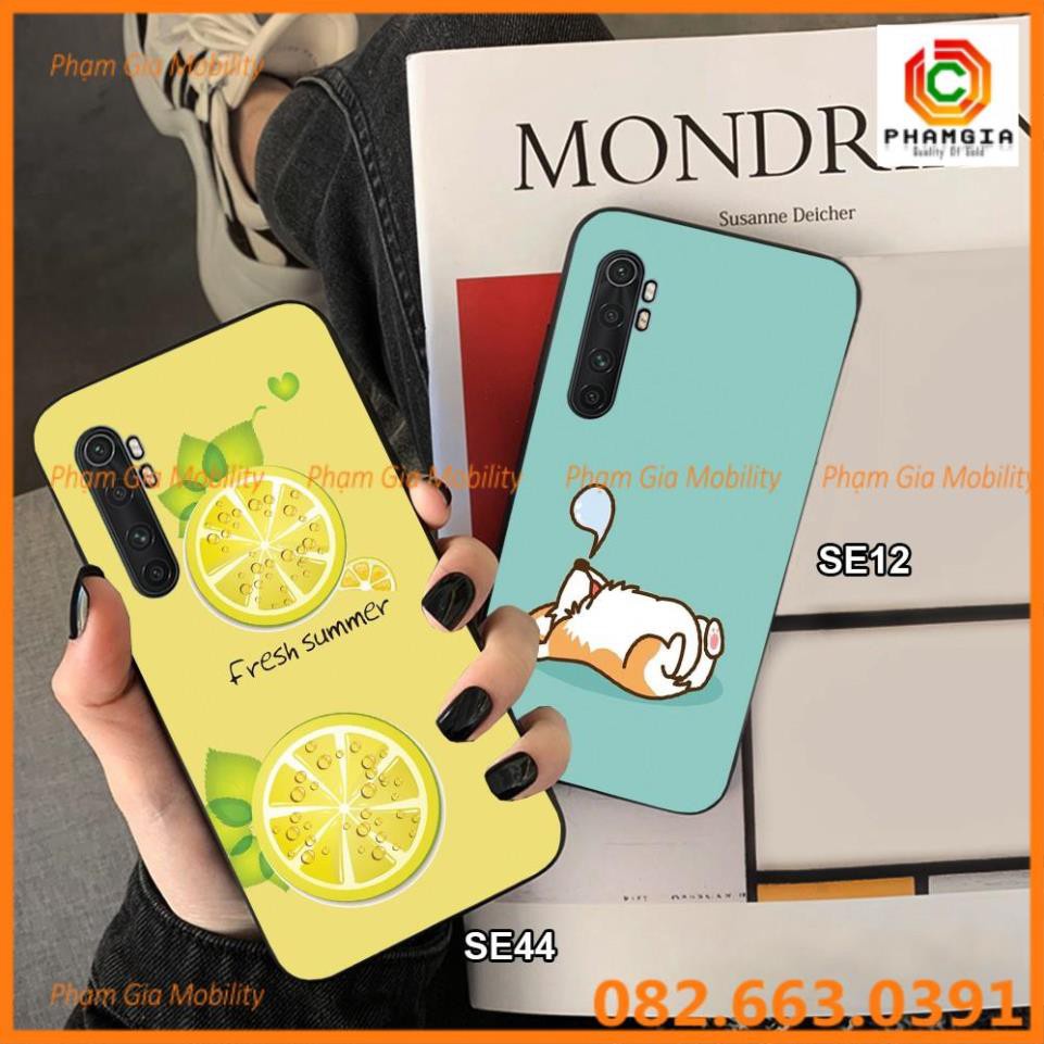 ỐP LƯNG XIAOMI MI NOTE 10 PRO - MI NOTE 10 LITE SILICON IN HÌNH ĐÁNG YÊU(P2)