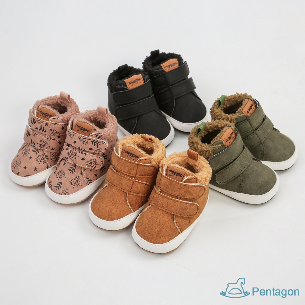 Giày ChốNg TrượT MềM MạI Cho Bé Sơ Sinh (0-18 TháNg)