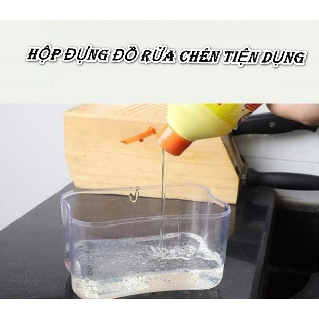 HỘP ĐỰNG XÀ BÔNG RỬA CHÉN SP081430