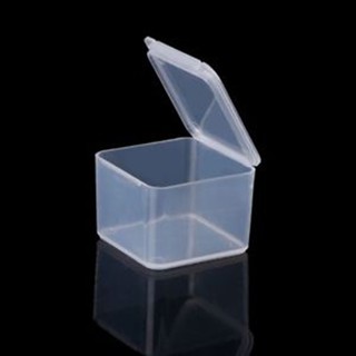 Containers Square Clear Jewelry Plastic Boxes Storage