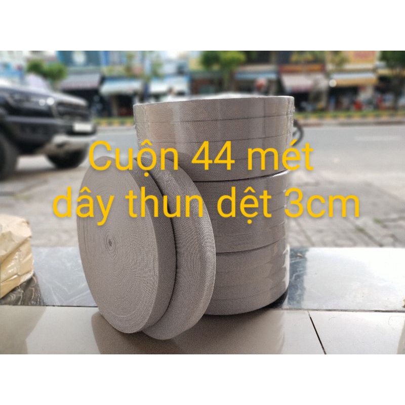 BÁNH DÂY THUN DỆT BẢN 3CM MAY QUẦN ÁO