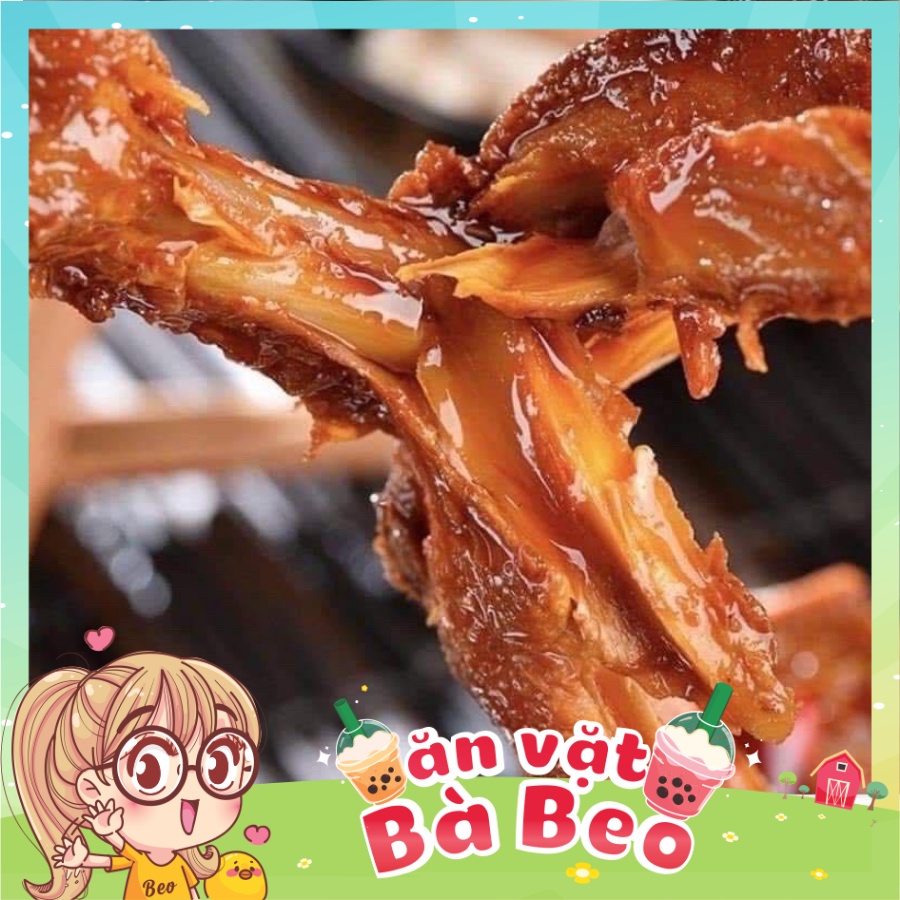 Đùi gà cay Tứ Xuyên tẩm mật ong ăn liền 1 gói 32gr đồ ăn vặt Sài Gòn vừa ngon vừa rẻ | Dacheng