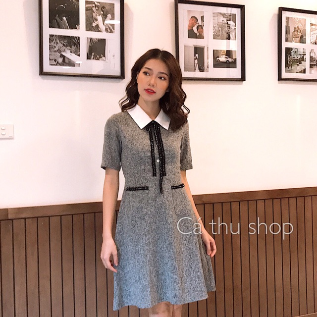 Váy muối tiêu cổ đức