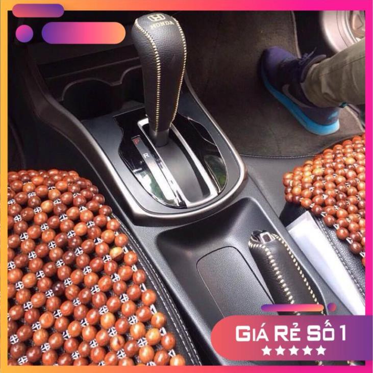 Bọc Cần Số, Tay Phanh xe HONDA CITY, JAZZ ĐỜI 2014-2020. Da Bò tự nhiên nhiều màu sắc...