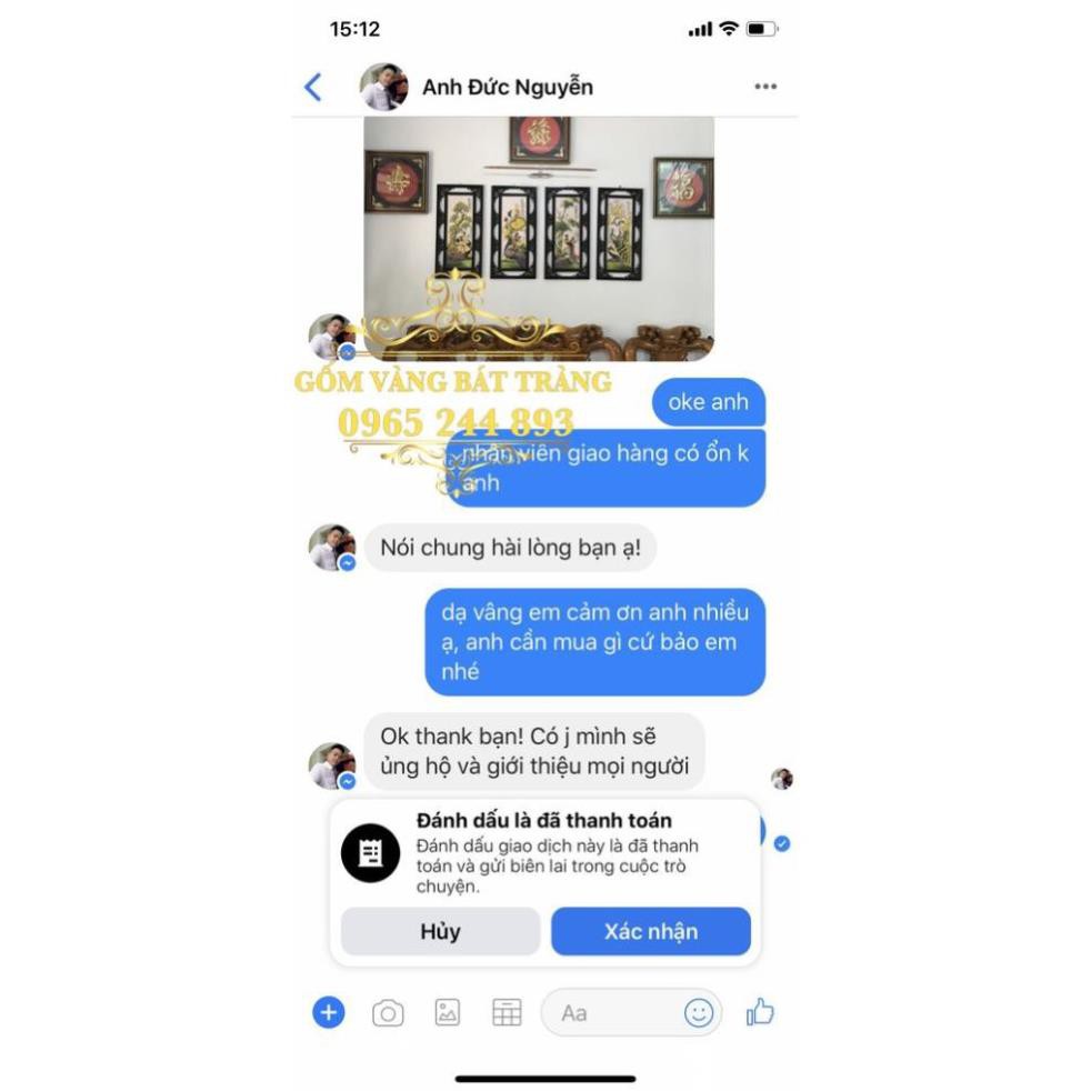 Bộ 4 bức Tranh Sứ Đắp Nổi Bát Tràng 50cmx1m 🔥 𝙎𝙞𝙚̂𝙪 𝙍𝙚̉ 🔥Tùng - Cúc - Trúc - Mai -Khung gỗ thông chống mối mọt | BigBuy360 - bigbuy360.vn