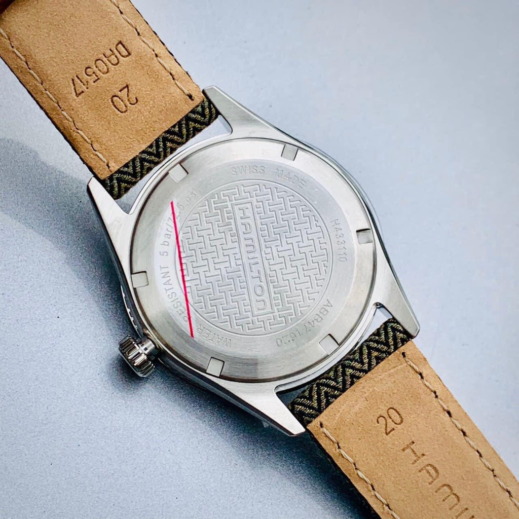 Đồng hồ nam Hamilton chính hãng Thuỵ Sĩ  Model H43.311.985