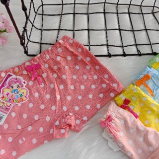 Quần chip đùi chấm bi bé gái