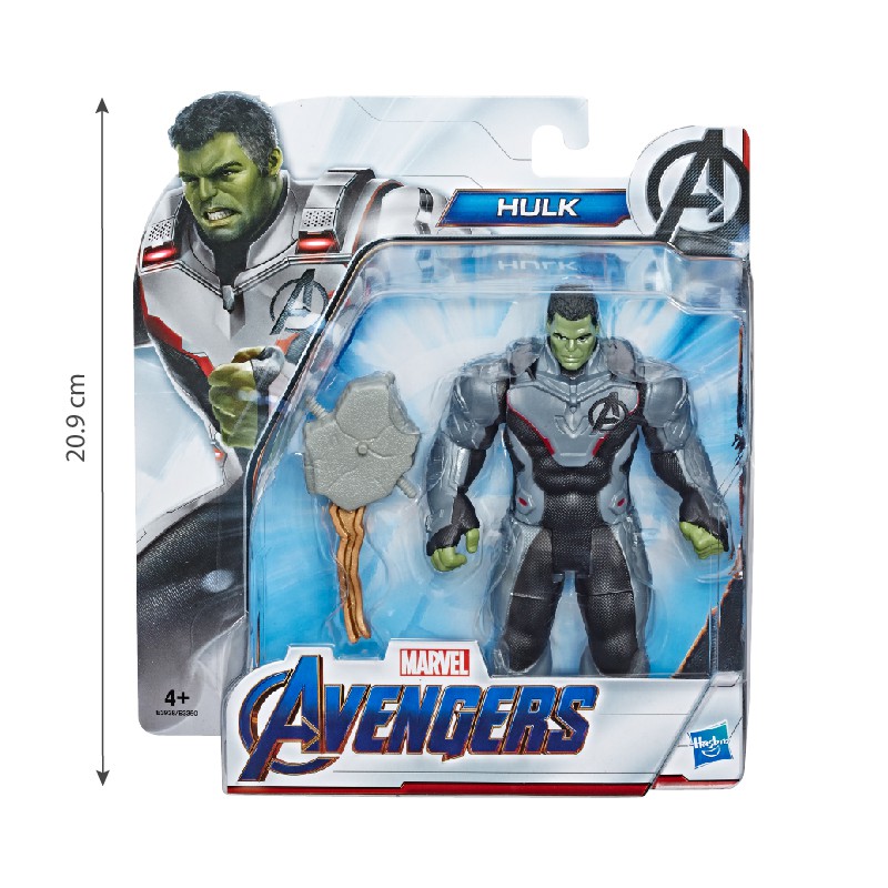 Đồ chơi Hasbro nhân vật Hulk dòng Deluxe 6 inch Avengers E3938