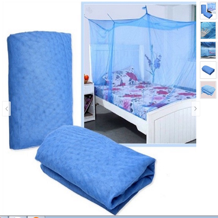 Mùng Tuyn, Màn Tuyn Xanh Biển Cỡ Lớn Cao 2m Đủ Size