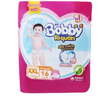 Tã Quần Siêu Mỏng Bobby XXL16 (trên 16kg) Tinh Chất Trà Xanh Mới