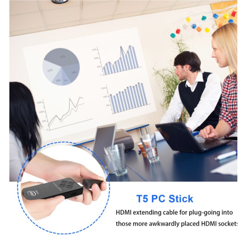 Máy tính Intel Pocket PC compute stick windows 10 64bit, Ram 2GB,CPU Intel Z3735F ... giá sock