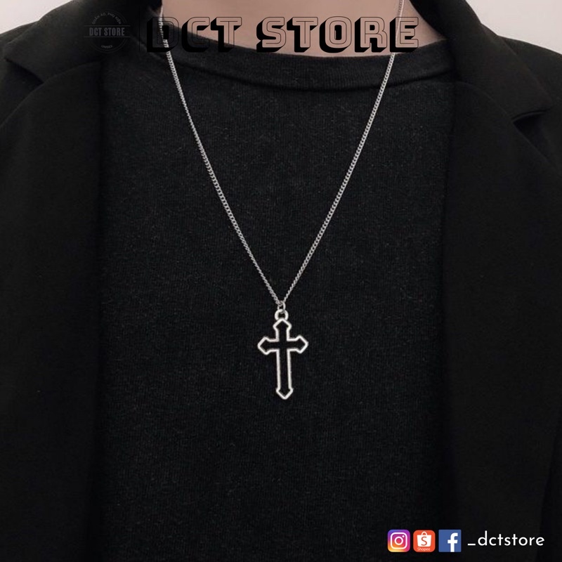 Dây chuyền hình / mặt thánh giá (chữ thập) DCT Store