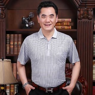 Áo phông nam cổ đức trung niên
