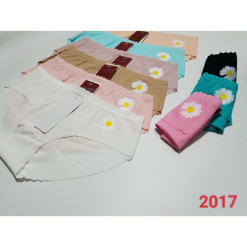 Quần Lót Nữ SAM SAM Gân Tăm Hoa Cúc Không Đường Viền SAM SAM