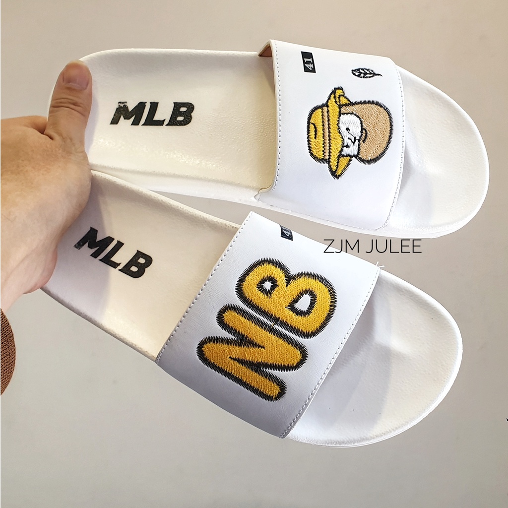 Dép quai ngang NB quai thêu nam nữ dễ thương