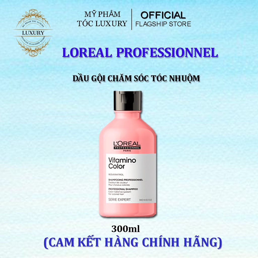 Dầu gội Loreal Professionnel bền màu tóc nhuộm Serie Expert Vitamino Color 300ml
