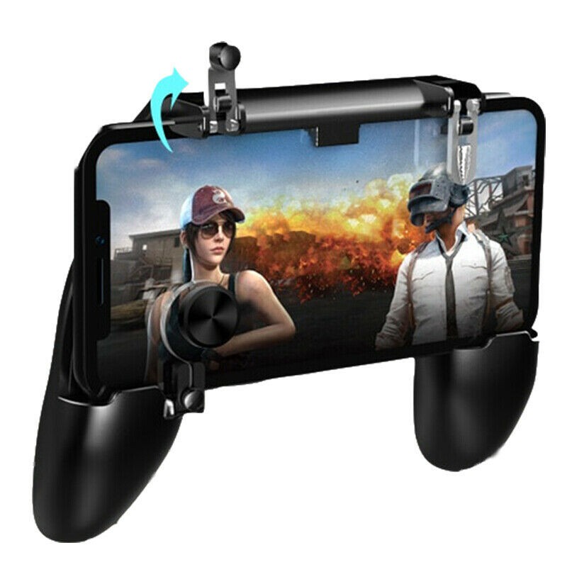 W11+ PUBG Mobile Game Controller Artifact Assistant Key Handle Joystick Gamepad for iPhone Android