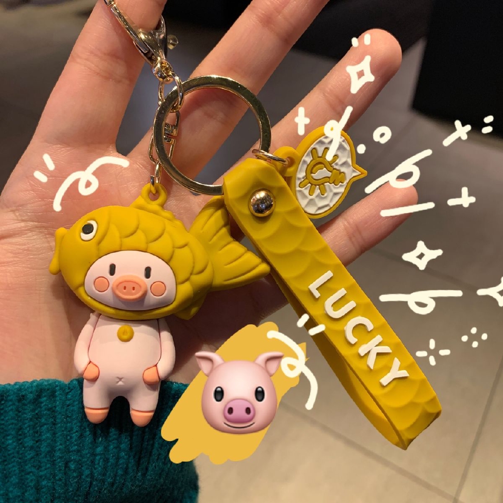 Móc Khóa Kiểu Hoạt Hình Đáng Yêu Sáng Tạo 23527