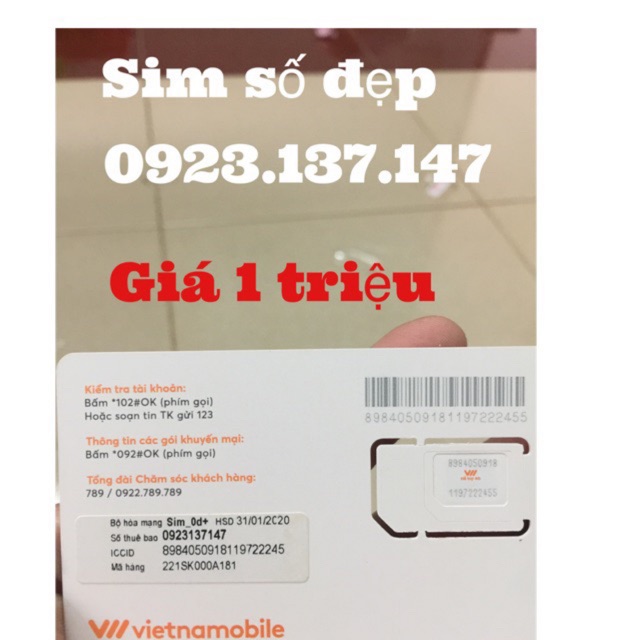 Sim số đẹp