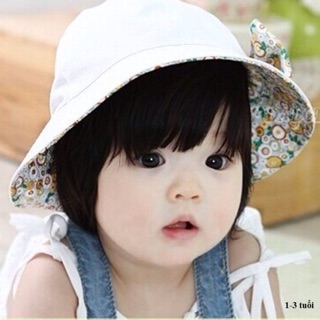 Mũ rộng vành cho bé