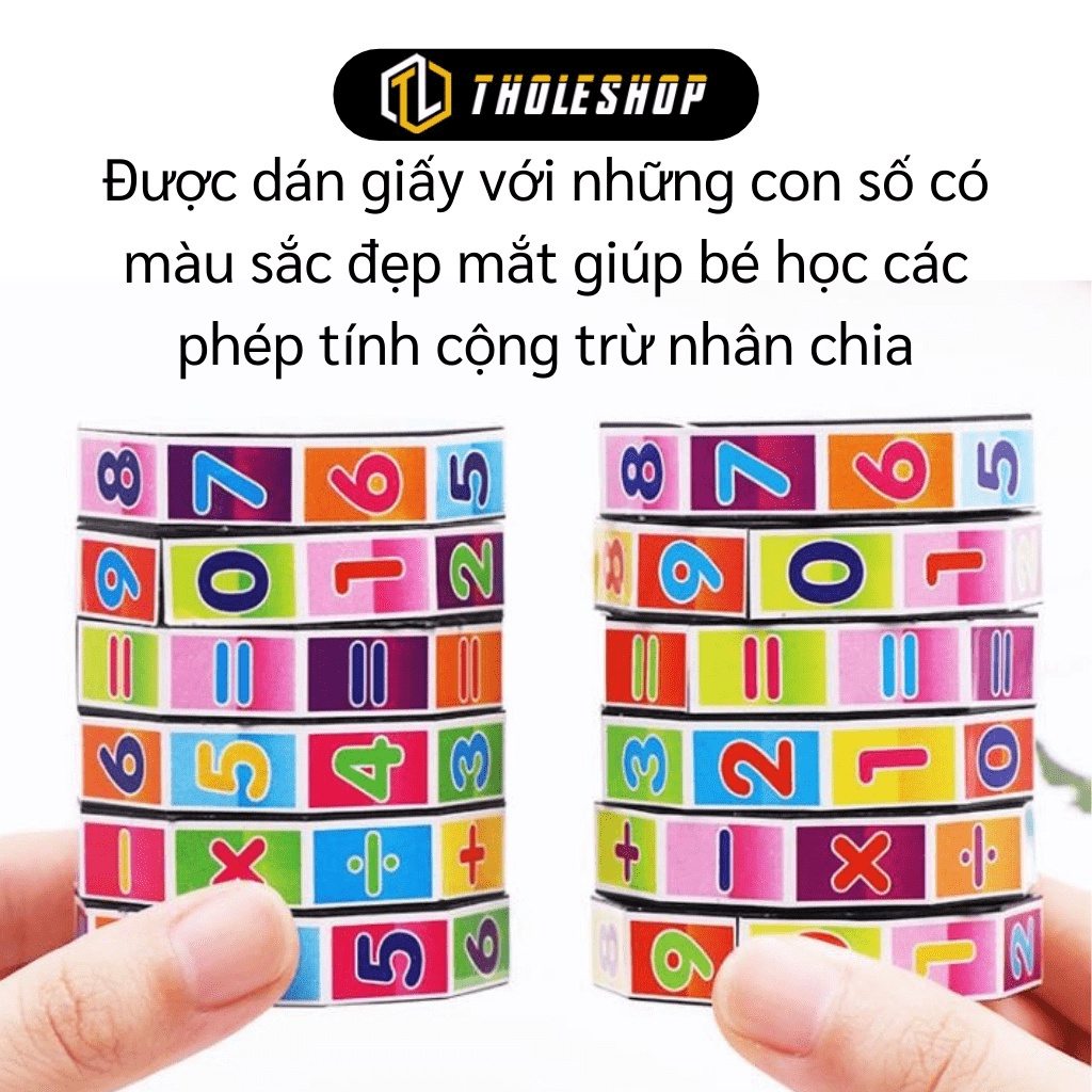 [SGD] Rubik Toán Học - Đồ Chơi Trí Tuệ Bằng Gỗ Nhiều Phép Tính Giúp Bé Phát Triển 4369