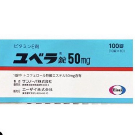 Viên uống Vitamin E Osaka Nipro 100 viên Nhật Bản