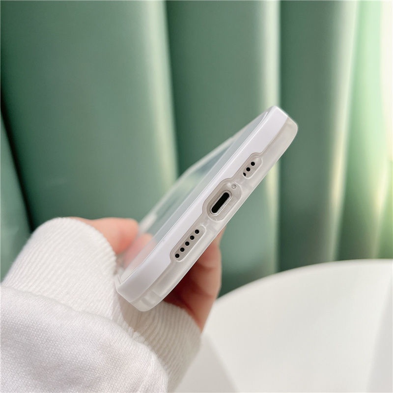 Ốp Điện Thoại Trong Suốt Đơn Giản Kèm Giá Đỡ Cho iphone 12 13 11 Pro Max X Xs Max Xr