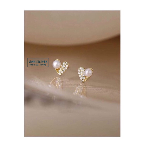 NỤ TIM TRAI CỰC XINH BẠC TA- BÔNG TAI NỮ