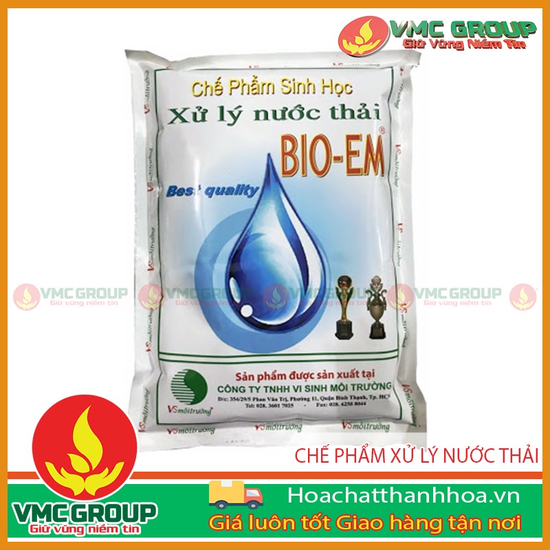 TÚI 1 KG CHẾ PHẨM SINH HỌC XỬ LÝ NƯỚC THẢI BIO-EM